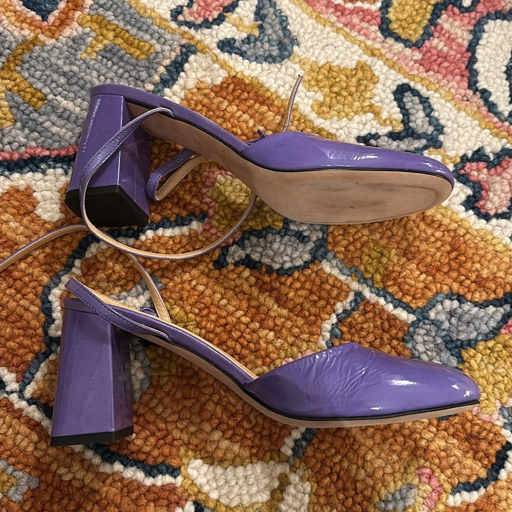 NWOT Dear Frances purple Mary Jane’s SZ 40 - Picture 5 of 5